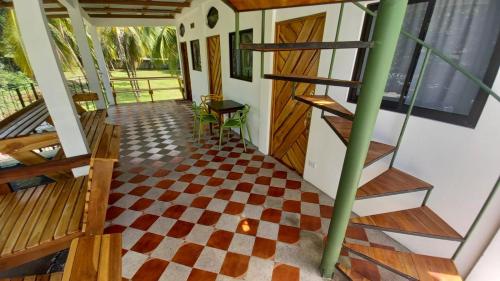 陽台/露台, Hotel Pura Natura Beachfront Tortuguero in 托土蓋羅