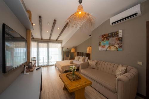 Suite, superior, vista sul mare