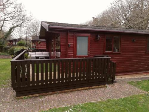 Wooden Forest Lodge by the sea