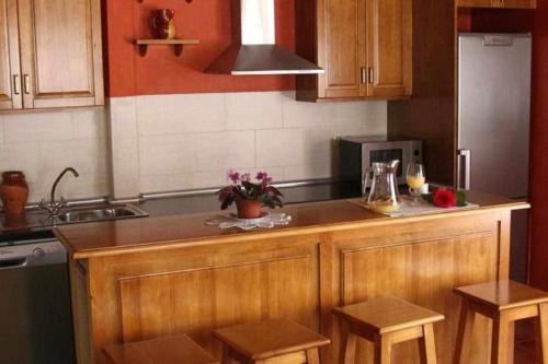Konyha, Casa Rural San Roque in Sebulcor