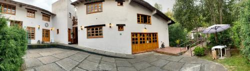 A szálláshely kívülről, Hotel Del Rio in Huasca