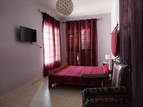 B&B Sfax - chambre Noix de Coco résidence Chahrazad - Bed and Breakfast Sfax