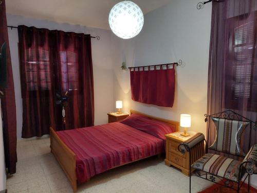 chambre Noix de Coco residence Chahrazad in Sidi Mansour