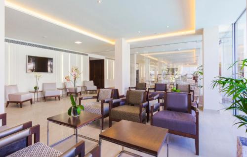 Lobby, Aparthotel La Pergola in Andratx / Camp de Mar