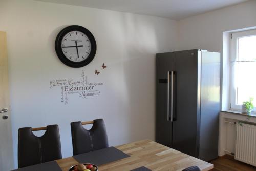 Iekārtas, Ferienwohnung Forellenhof in Oberschwarzach