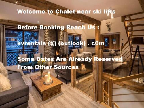 Chalet near ski lifts gîte à louer La Plagne-Tarentaise