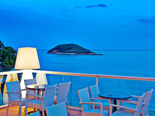 View, Hotel Flamboyan-Caribe in Majorca