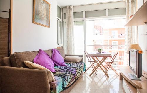 Awesome apartment in Playa de Gandia with WiFi and 1 Bedrooms