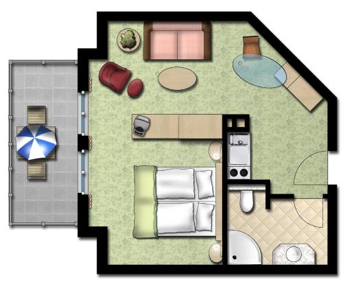 Castello Apartments 3.8km von Bardowick entfernt