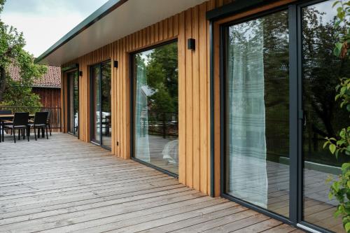 Viesnīcas āriene, Ferienhaus erholzeit. in Wettringen (Bavaria)