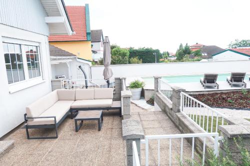 Erkély/terasz, Pannonia Lake House in Neusiedl am See