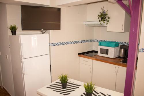 Malagueña Salerosa "Apartamento - estudio con terraza" En casa típica de 1 a 4 dormitorios 3