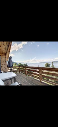 Chalet au bord du lac gîte à louer Saint-Gingolph