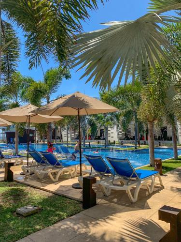 Piscina, Hotel El Faro in Monterrico