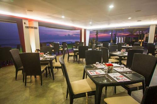 Restaurante, Hotel El Faro in Monterrico