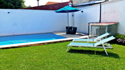 . Casa Luna con alberca para 26 personas Cuernavaca