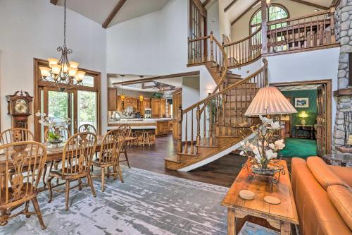 Ornate Lake Arrowhead Home with Hot Tub and Deck! - image 5