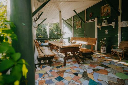 陽台/露台, Zacisze Leśne nad Pilicą (Zacisze Lesne nad Pilica) in 羅茲市中心