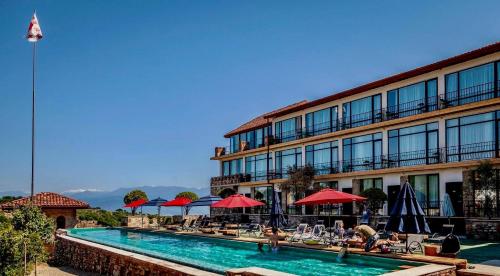 Double or Twin Room with Pool View