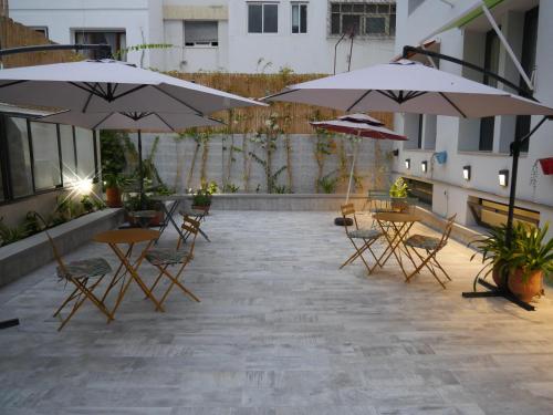 Balcony/terrace, Gardenia Boutique Hotel in Rabat