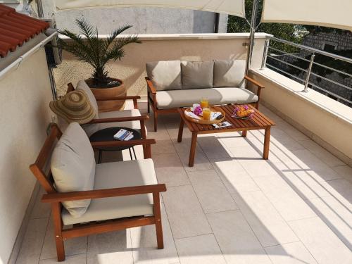 Orsan - Elegant apartment with private terrace, Dubrovník (fotografie 10)