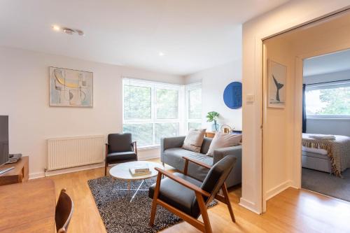 Modern 2 bed BroomPark/Central apt. with Parking, Glasgow (fotografie 2)