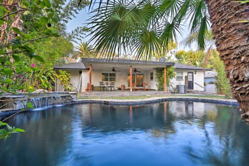 Bakersfield Oasis Sweet Tropical Pool Setup!