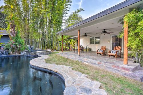 Bakersfield Oasis Sweet Tropical Pool Setup!