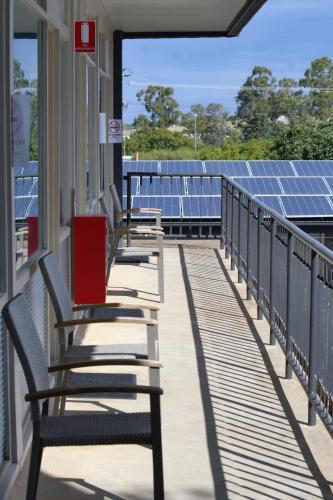 Erkély/terasz, Memphis Motor Inn in Parkes