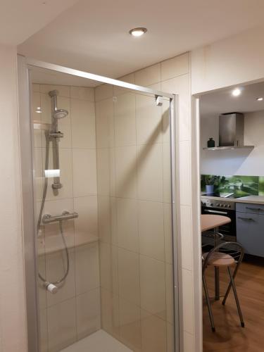 Bathroom, Ferienwohnung Lotte in Nuthe-Urstromtal