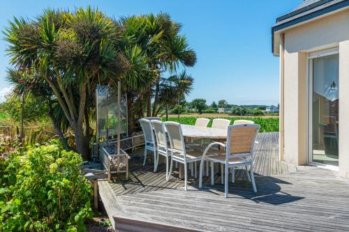 Maison de 2 chambres a Plurien a 800 m de la plage avec hammam et terrasse amenagee