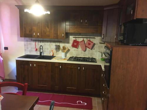 Casa a schiera fronte lago con giardino