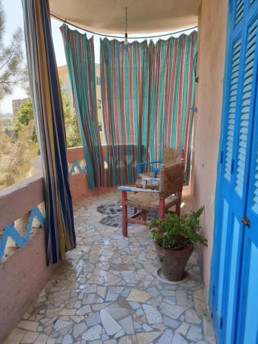 Balcony/terrace, Rural Guest House فندق البيت الريفي in Tanta