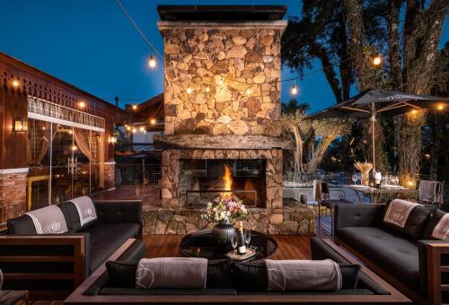 陽台/露台, 巴耶訂刊圖酒店 (Hotel Valle Dincanto) in 格拉馬杜