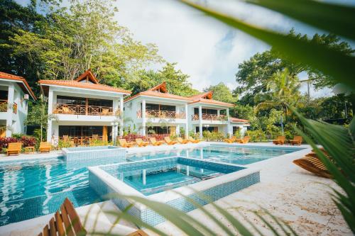 Swimming pool, Bungalows Punta Uva Inn in Puerto Viejo de Talamanca