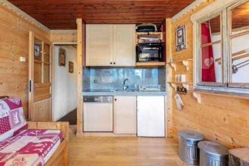 Kitchen, Appartement chaleureux a Val Thorens, 36m², a 40m des pistes in Saint-Martin-de-Belleville