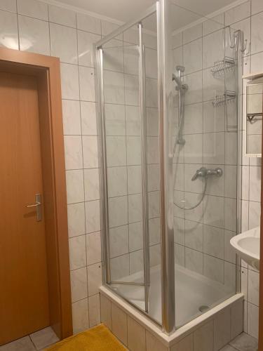 Fürdőszoba, Schilcherland-Apartment in Stainz
