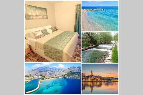 Apartment in Podstrana near the sea, river & mountain between Omis & Split