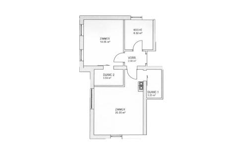 Two Bedroom Apartment - Basement 
