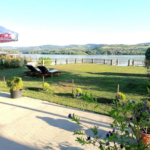 Captain's house by the Danube river