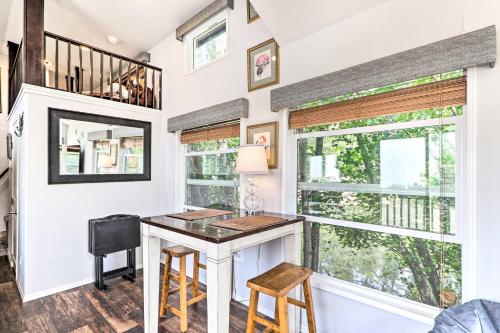 Eureka Tiny Home with Hot Tub and Community Beach! in Glen Lake
