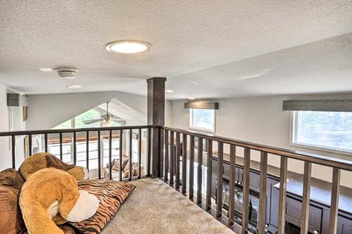Eureka Tiny Home with Hot Tub and Community Beach! in Glen Lake