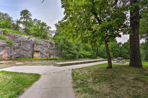 Central Creekfront Spearfish Apt by City Park