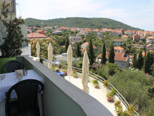 Apartment in Kali with sea view, balcony, air conditioning, Wi-Fi (4566-3), Kali (fotografie 3)