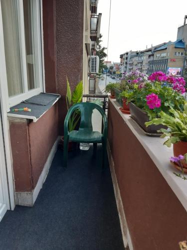 balkong/terrass, Apartman Nada in Pozarevac