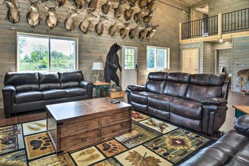 800-Acre Au Gres Oasis 2 Ponds and ATV Trails! - image 3