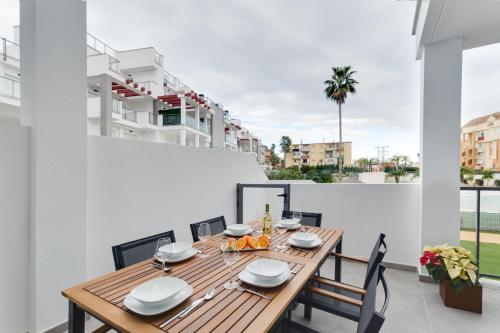 Balcony/terrace, Casa Tumry in Les Bovetes Beach