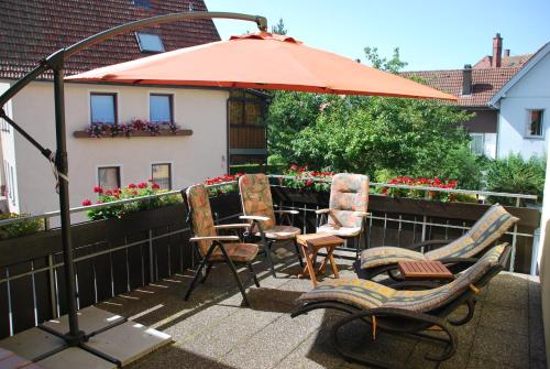 Erkély/terasz, Hotel Adler in Freudenstadt