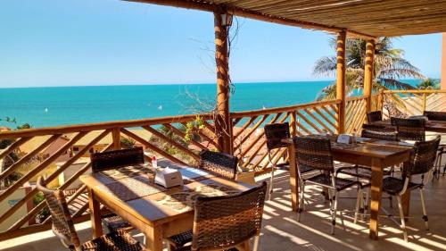 餐廳, 杜瑞新綠洲望廈賓館 (Pousada Nova Oasis do Rei) in 卡諾阿克夫拉達