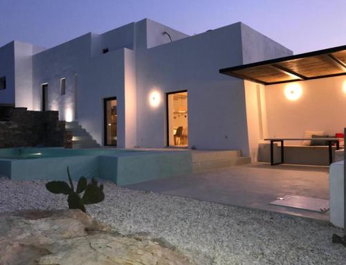 Spiti su in Paros - Naousa Piscina Privata in อากีออส อันเดรียส
